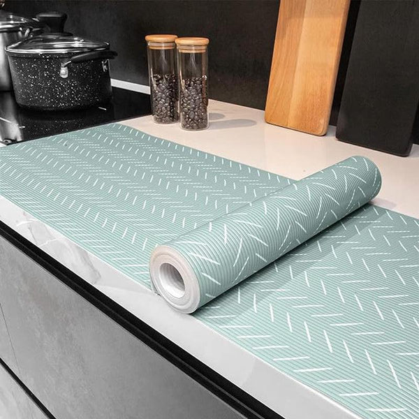 Buy Fanta Kitchen Shelf Liner Mat (Green) - Set Of Two Shelf Liner from Vaaree