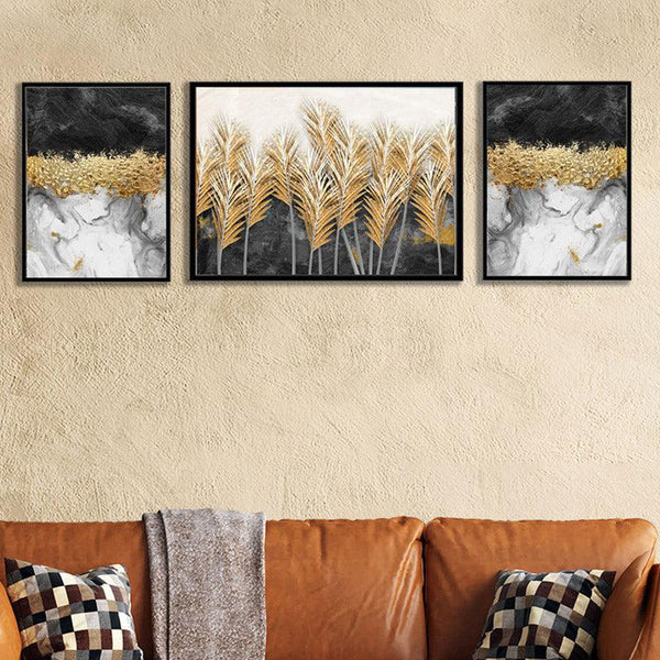 Buy Shania Wall Art - Set Of Three Wall Art & Paintings from Vaaree