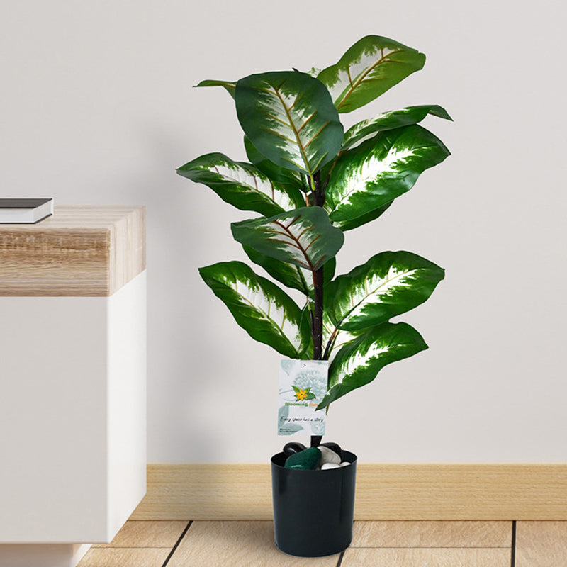 Buy Faux Everlasting Dieffenbachia Camille Plant With Pot - 2.0 Feet Artificial Plants from Vaaree