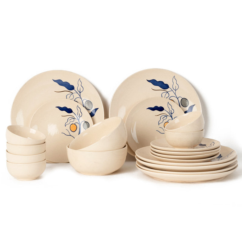 Buy Floranzo Dining Set - Twenty Piece Set Dinner Set from Vaaree