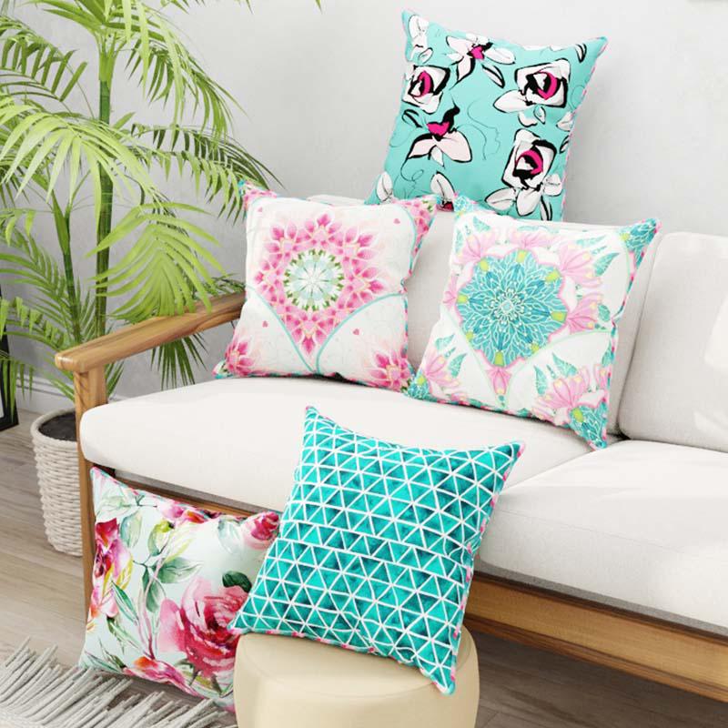 Buy Maia Cushion Cover - Set of Five Cushion Cover Sets from Vaaree