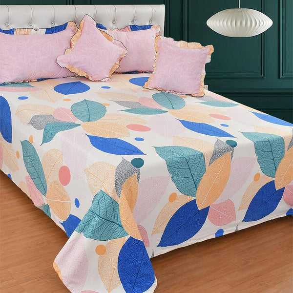 Buy Shiya Frilled Bedding Set - Five Piece Set Bedding Set from Vaaree