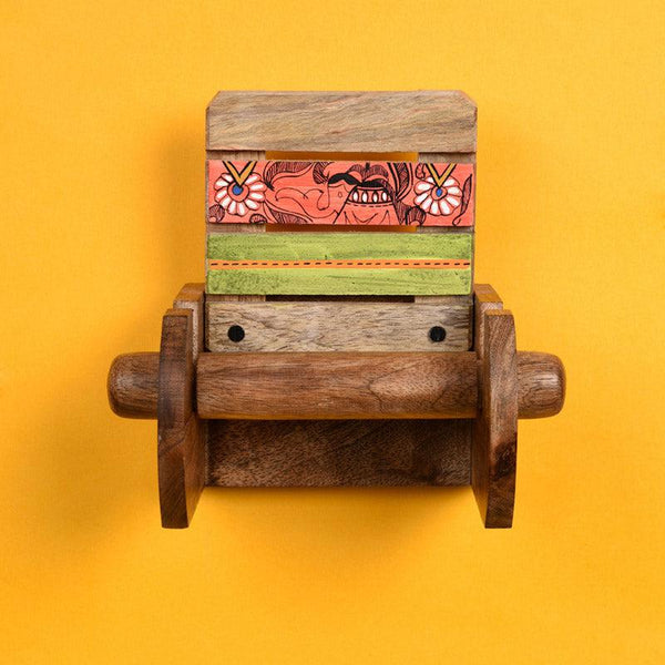 Buy Ridhima Handcrafted Towel Hanger Tissue Holder from Vaaree