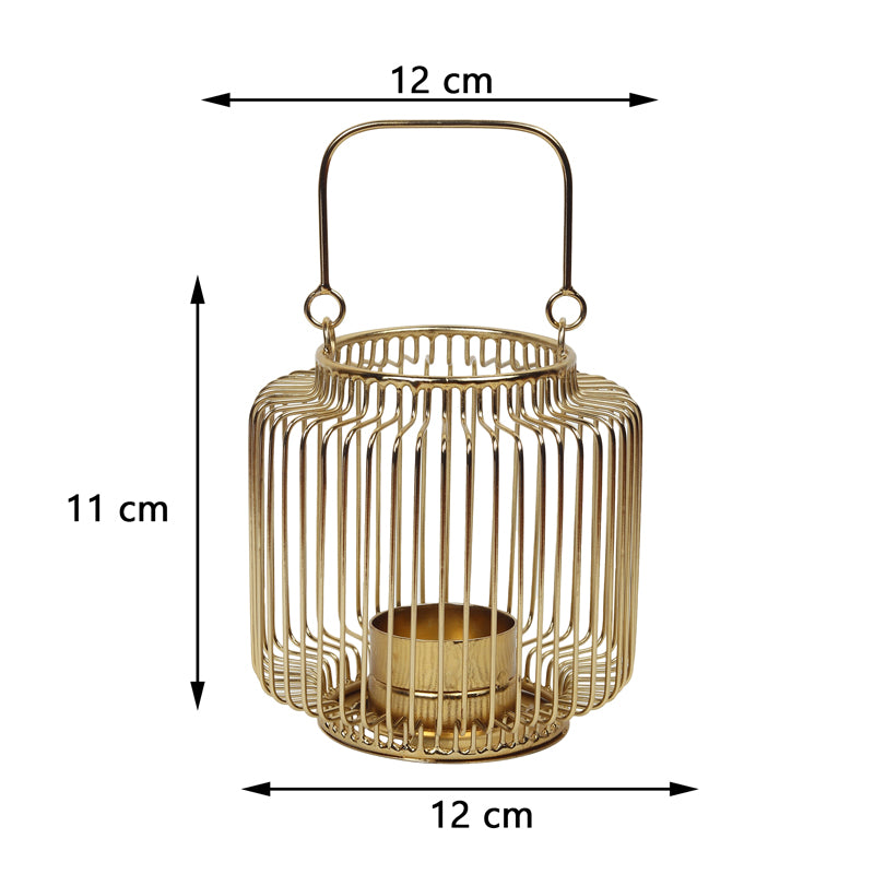 Buy Nebula Tealight Candle Holder - Gold Candle Holders from Vaaree