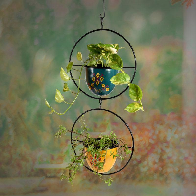 Buy Parveen Hanging Planter - Set of Two Pots & Planters from Vaaree