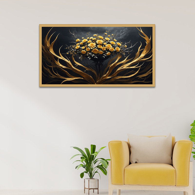 Buy Sunframe Wall Painting With Frame Wall Art & Paintings from Vaaree