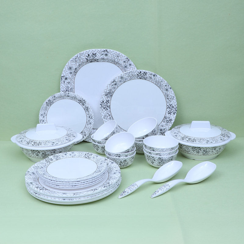 Buy Rassa Dinner Set - Thirty One Piece Set Dinner Set from Vaaree