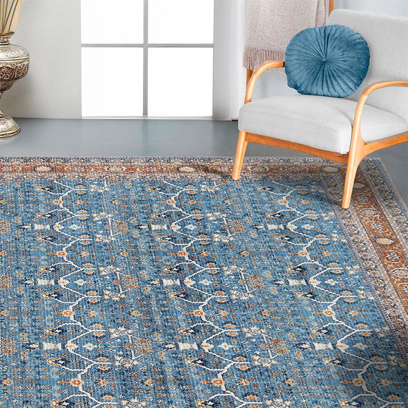 Buy Sadie Ethnic Carpet - Royal Blue Carpet from Vaaree