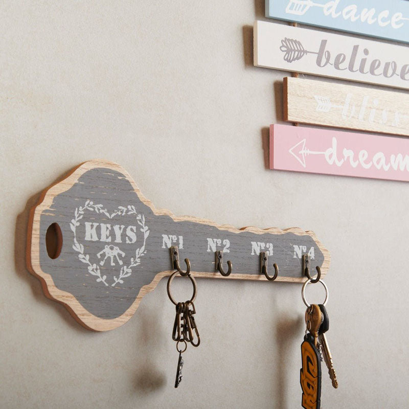 Buy House Master Key Holder - Grey Hooks & Key Holders from Vaaree