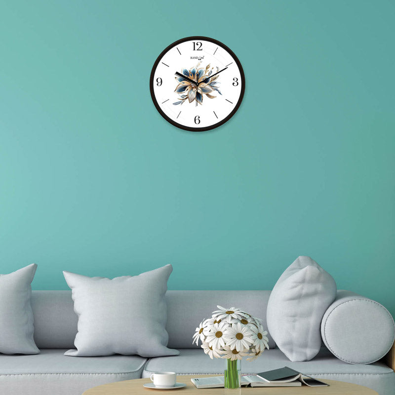 Buy Alec Floral Wall Clock Wall Clock from Vaaree