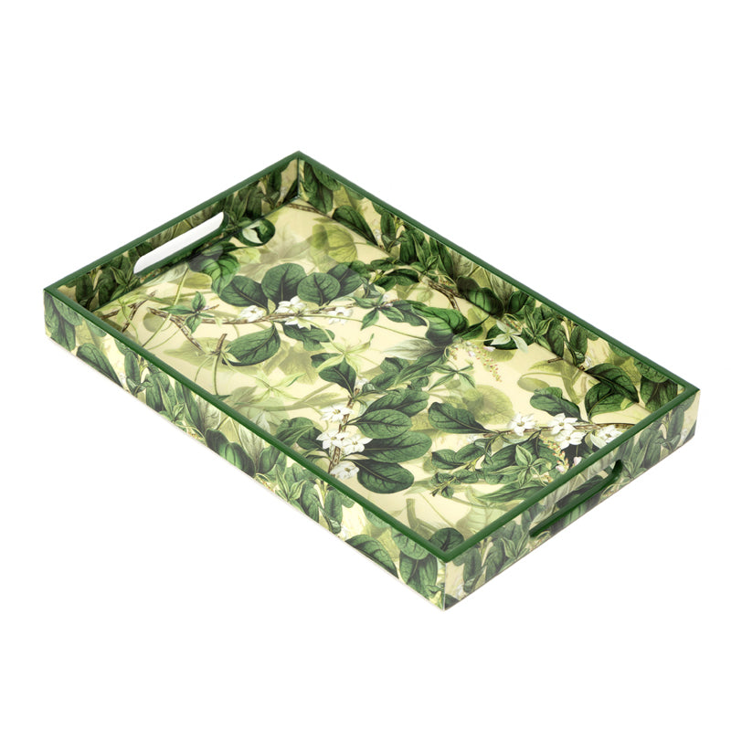 Buy Lush Green Serving Tray Serving Tray from Vaaree