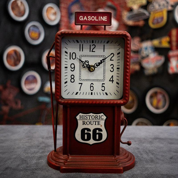 Buy Gasoline Table Clock Gasoline Table Table Clock from Vaaree