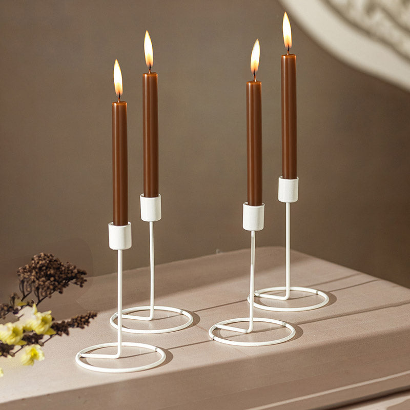 Buy Baia Tealight Candle Holder (White) - Set of Four Tea Light Candle Holders from Vaaree