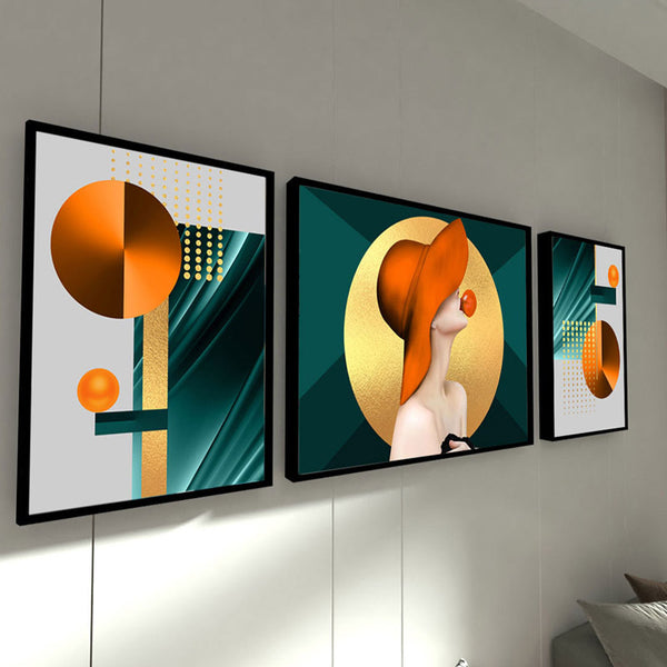 Buy Raquel Wall Art - Set Of Three Wall Art & Paintings from Vaaree