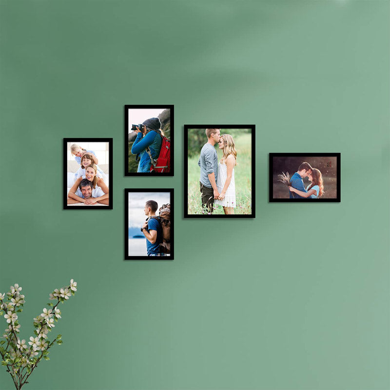 Buy Winnifred Wall Photo Frame - Set of Five Photo Frames from Vaaree