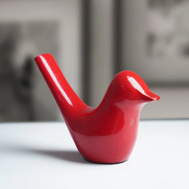 Buy Red Bird Showpiece Showpieces from Vaaree