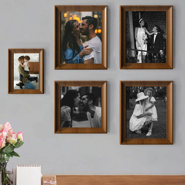 Quirky Quads Wall Photo Frame - Set Of Five