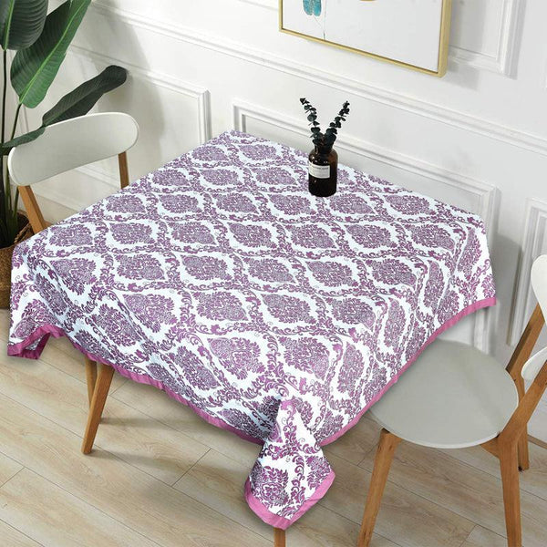 Buy Ardila Ethnic Square Table Cover - Purple Table Cover from Vaaree