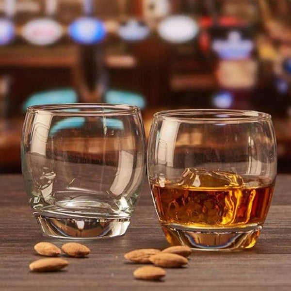 Buy Cora Whiskey Glasses (320 ML) - Set of Six Scotch & Whiskey Glasses from Vaaree