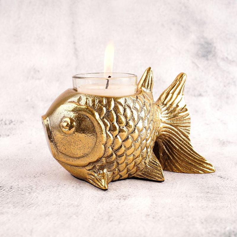 Buy Goldfish Glam Telight Candle Holder Tea Light Candle Holders from Vaaree