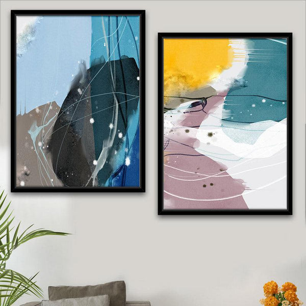 Buy Goldie Wall Art - Set Of Two Wall Art & Paintings from Vaaree