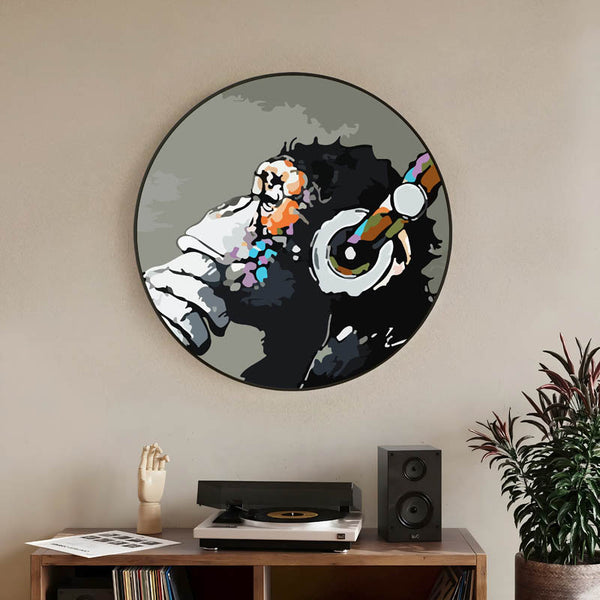 Buy Eamon Chimp Wall Art Wall Art & Paintings from Vaaree