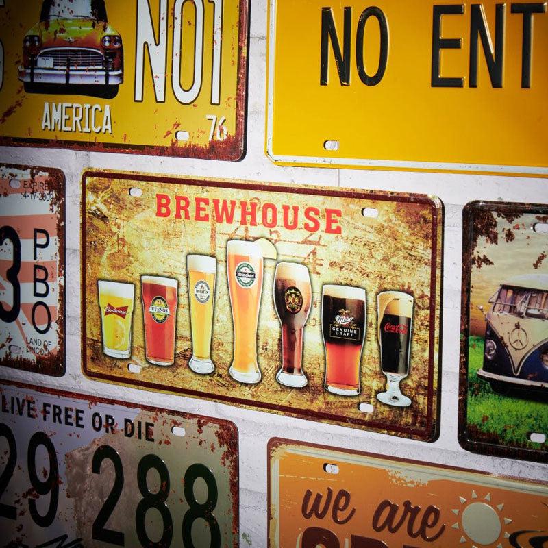 Buy Brewhouse Brands Sign Plate Wall Accent Wall Accents from Vaaree