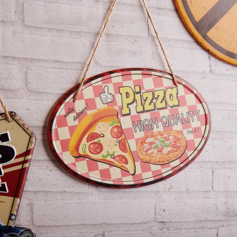 Buy High Quality Pizza Metal Wall Accent Wall Accents from Vaaree