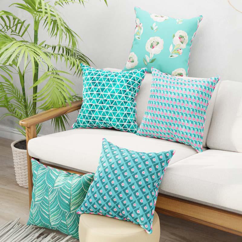 Buy Ihintza Cushion Cover - Set of Five Cushion Cover Sets from Vaaree