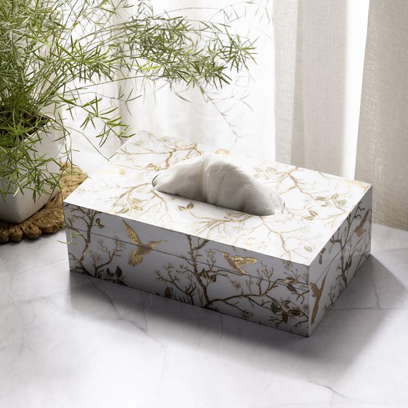 Buy Bird Haven Handmade Tissue Box Tissue Holder from Vaaree