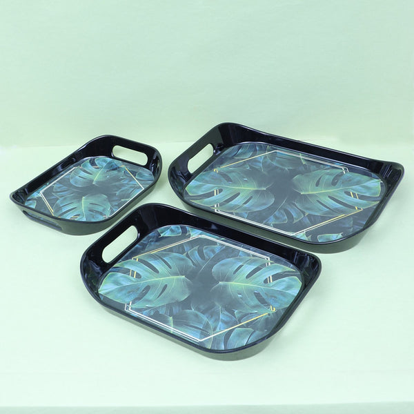 Buy Balencia Serving Tray - Set Of Three Serving Tray from Vaaree