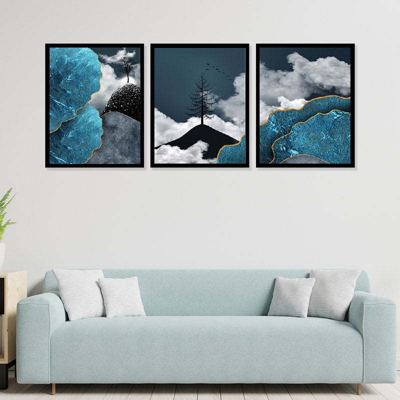 Buy Jeanne Wall Art - Set Of Three Wall Art & Paintings from Vaaree