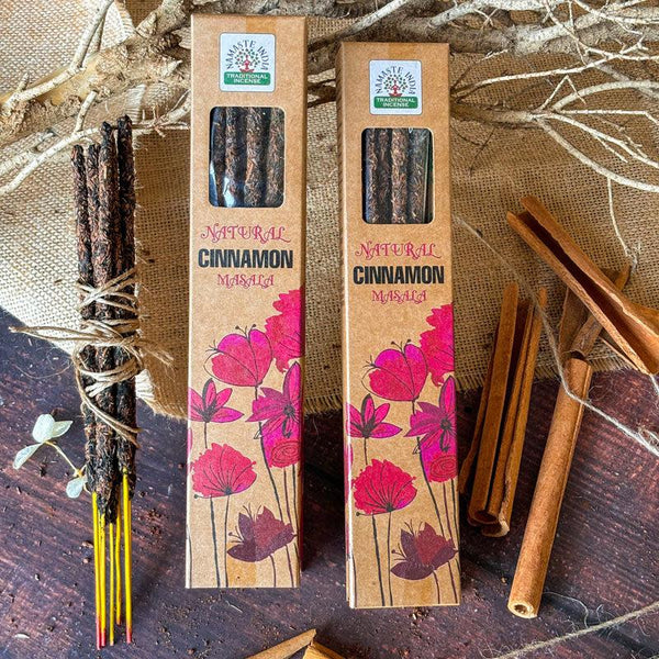 Sugandha Cinnamon Smudge Incense Sticks - Pack Of Two