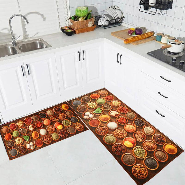 Buy Favour Burst Kitchen Runner Rug - Set Of Two Runner Rug from Vaaree