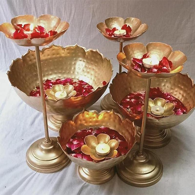 Buy Taja Flora Urli - Set Of Six Urli from Vaaree