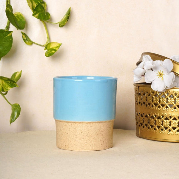 Buy Abinsha Ceramic Pot - Set Of Two Pots & Planters from Vaaree