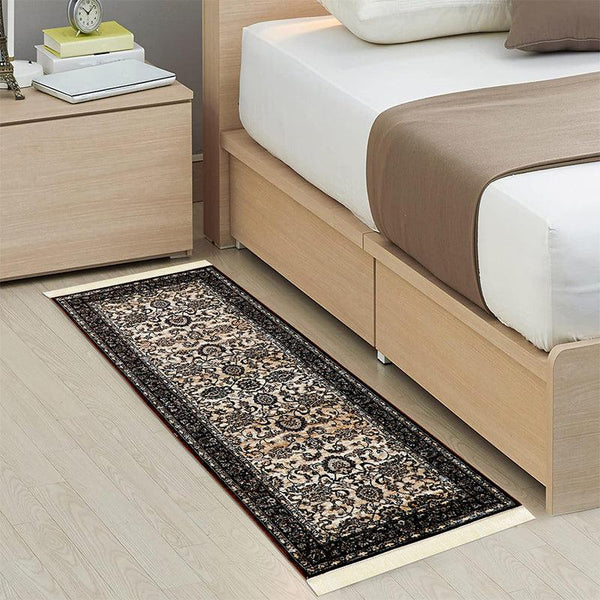 Buy Aavni Flora Runner Rug - Beige Runner Rug from Vaaree