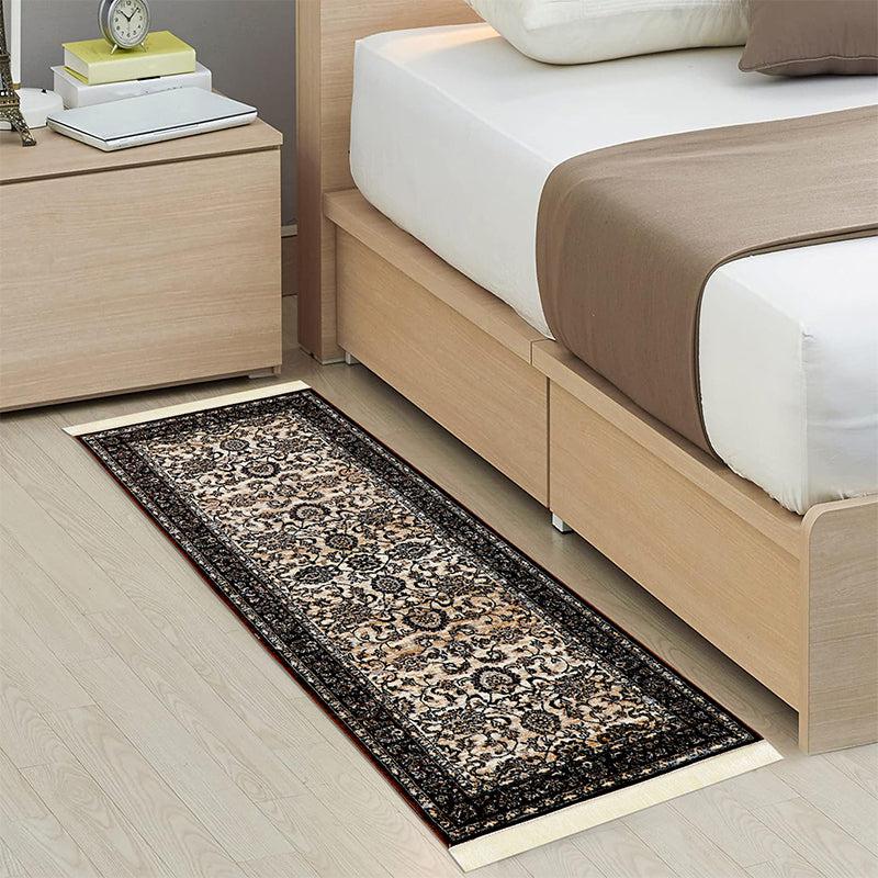 Buy Aavni Flora Runner Rug - Beige Runner Rug from Vaaree