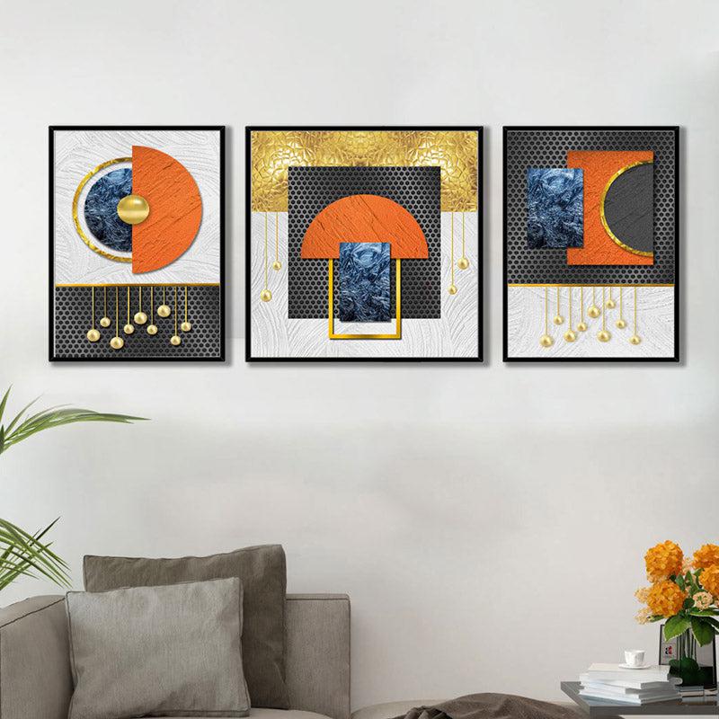 Buy Michelle Wall Art - Set Of Three Wall Art & Paintings from Vaaree