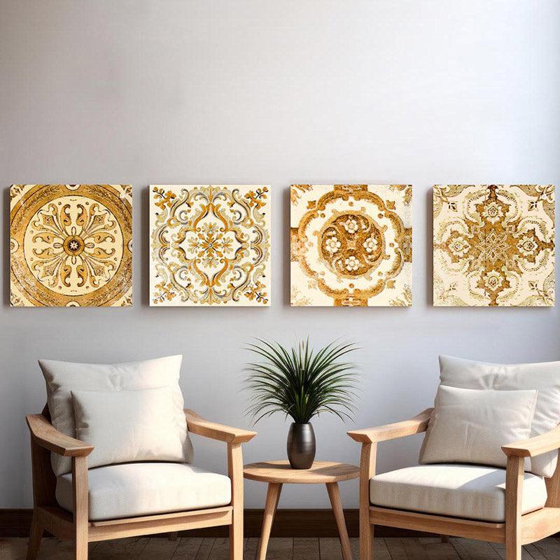 Buy Diana Ethnic Wall Art - Set of Four Wall Art & Paintings from Vaaree