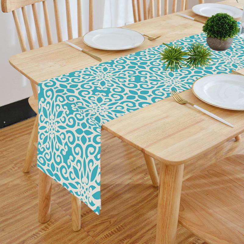 Buy Ekat Table Runner - Blue Table Runner from Vaaree