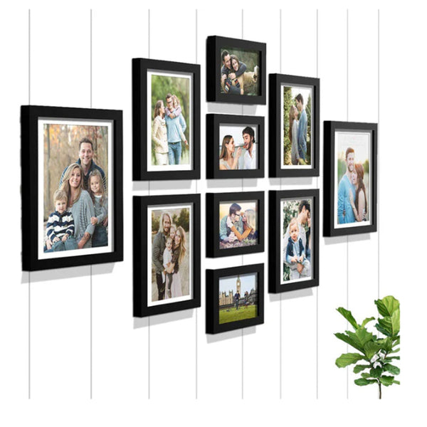 Buy Aduna Photo Frame - Set Of Ten Photo Frames from Vaaree