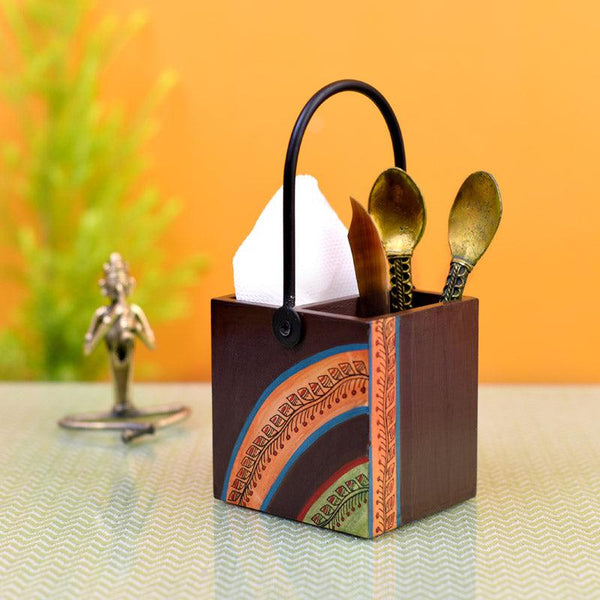 Buy Surya Handcrafted Cutlery Holder Cutlery Stand from Vaaree