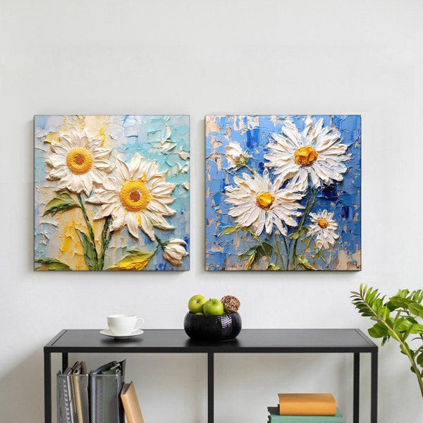 Buy Reshia Floral Wall Art - Set Of Two Wall Art & Paintings from Vaaree