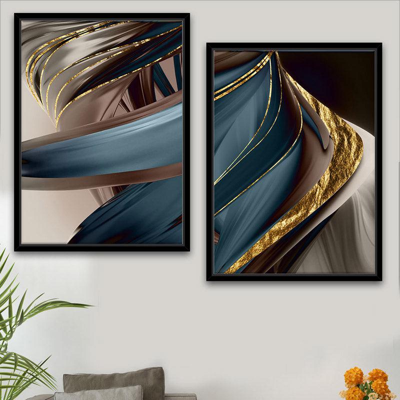 Buy Irene Abstract Wall Art - Set Of Two Wall Art & Paintings from Vaaree