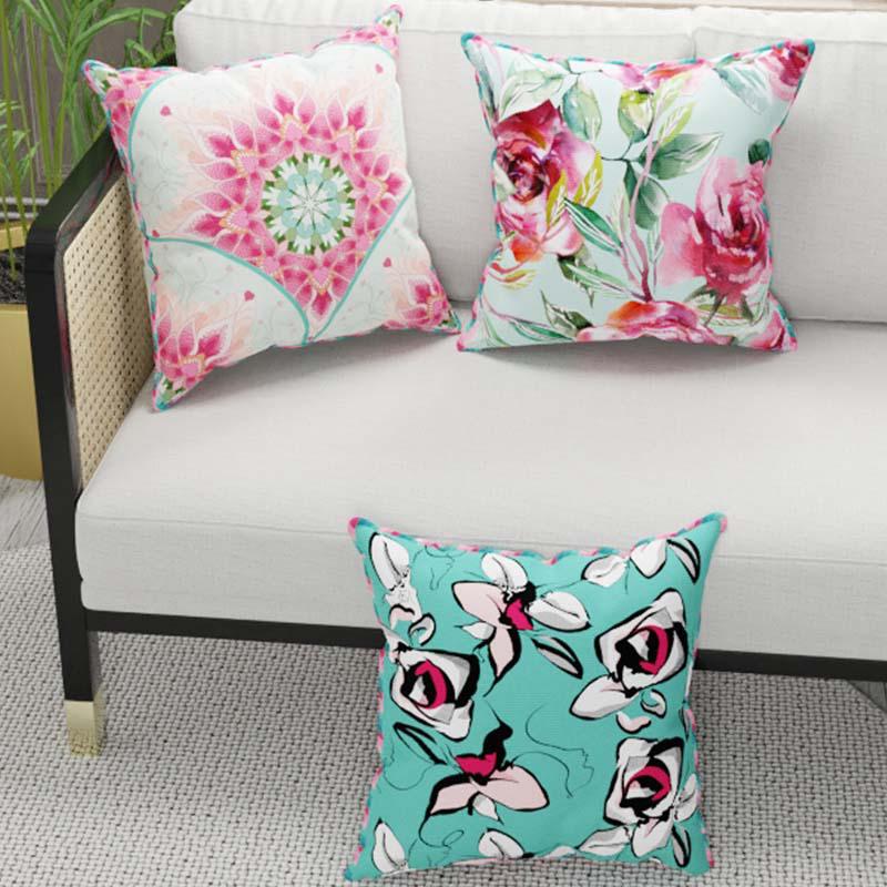 Buy Anarra Cushion Cover - Set of Three Cushion Cover Sets from Vaaree