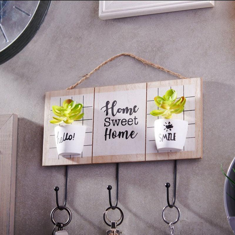 Buy Home Happy Home Key Holder Hooks & Key Holders from Vaaree