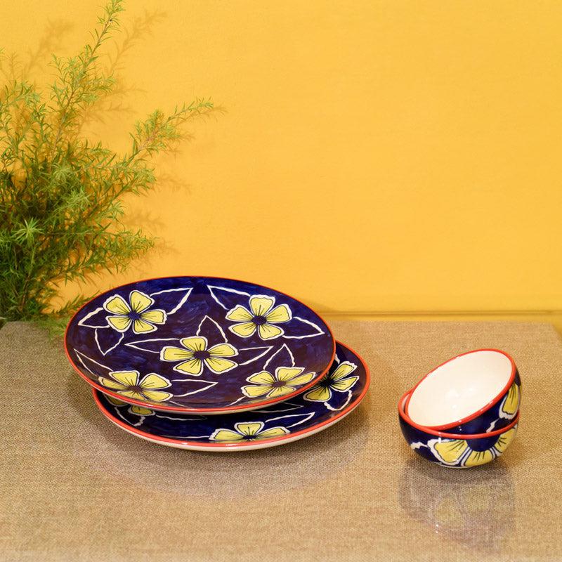 Buy Ruhaani Dinner Set - Four Piece Set Dinner Set from Vaaree