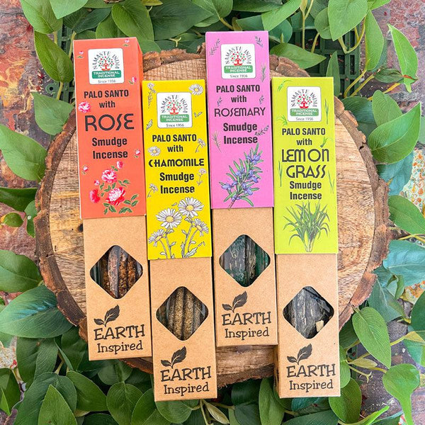 Sugandha Herbs & Flowers Smudge Incense Sticks - Pack Of Four