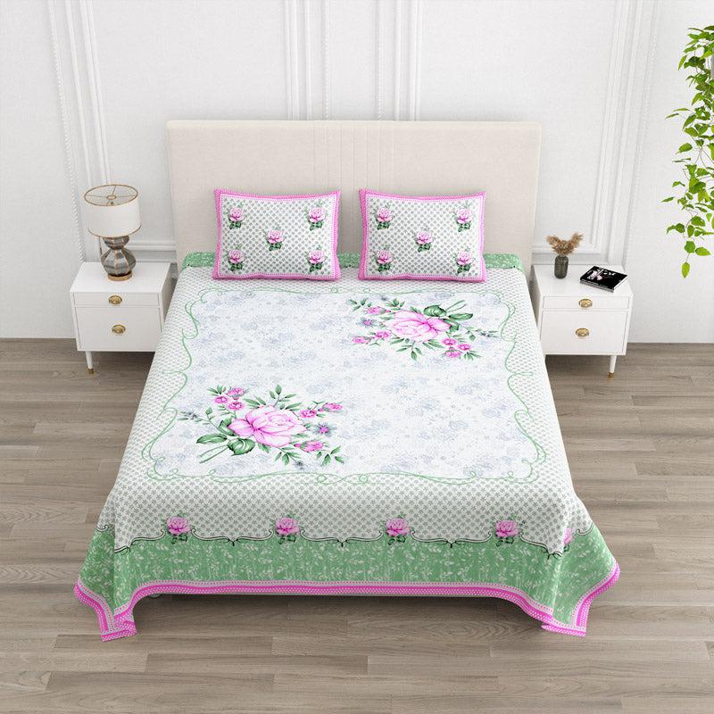 Buy Jasper Floral Bedsheet - Pink Bedsheets from Vaaree